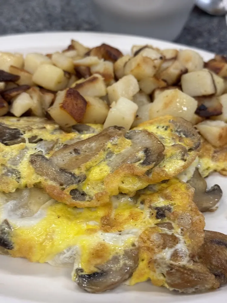Cheese and Mushroom Omelette