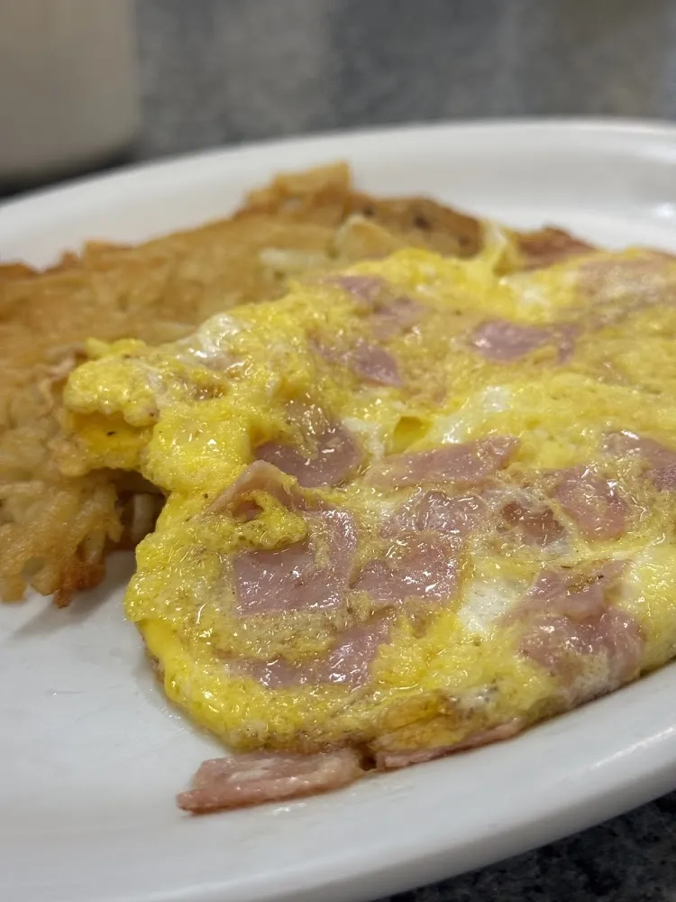 Ham and Cheese Omelette