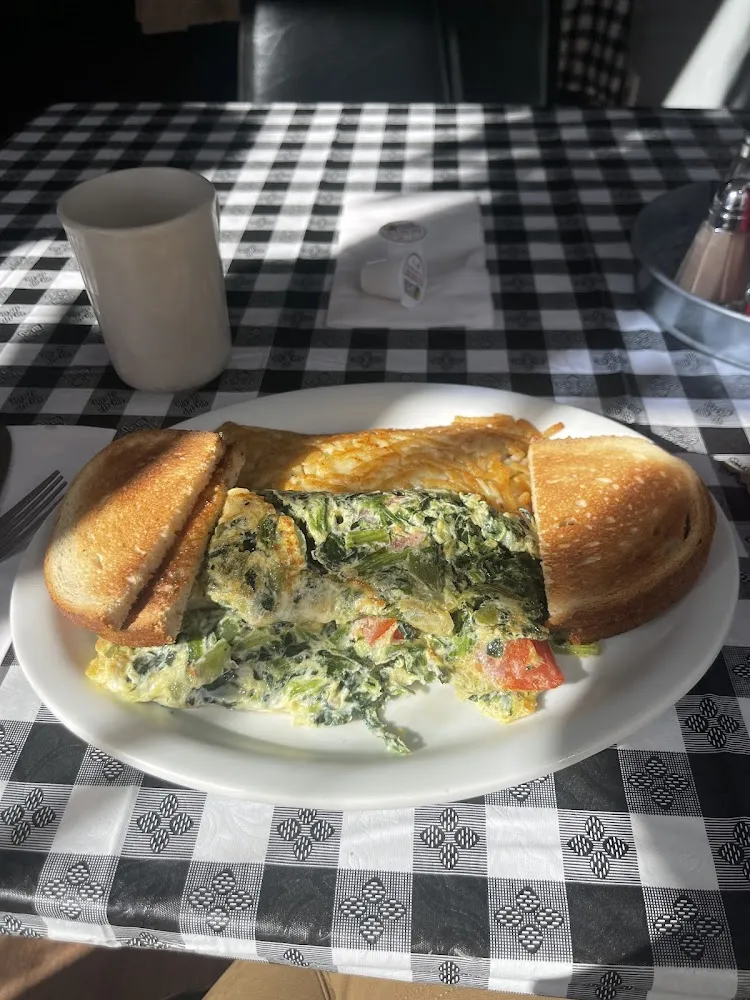 Philly Steak Cream Cheese Omelet