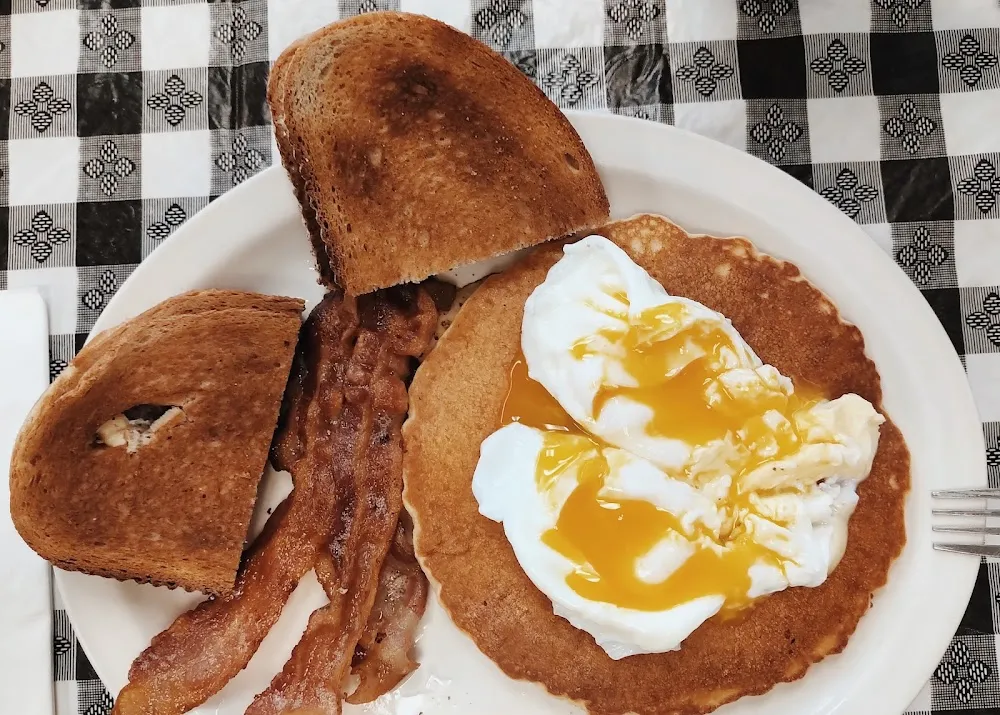 Poached Eggs and Bacon